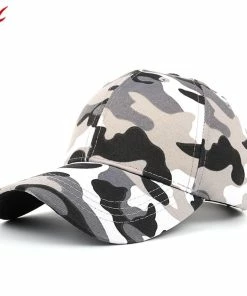 Onlineamericanstore Outdoor Sporting Snapback Women Men Casual Tactical Camouflage Cap Black Green Adjustable Baseball Cap Hat Bone