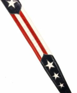 EthosCustomBrands Accessories Patriotic Guitar Strap: Old Glory Guitar Strap
