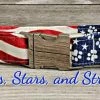 CluaranDesign Pets Patriotic Paws Stars And Stripes American Flag Quick Release Buckle Dog/Puppy Collar