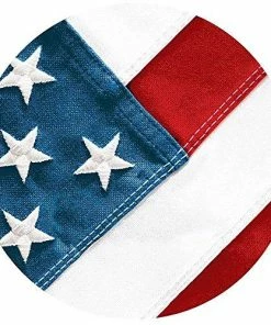 Patriotic Plates Party Pack For 50 Guests; 50 Patriotic Dinner Plates, 50 Patriotic Dessert Plates And 100 Patriotic Luncheon Napkins By Gift Boutique MADE IN THE USA!