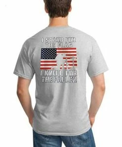 Shirt Patron Brand Mens Clothing Patriotic Stand For Flag Kneel For Fallen Political Protest Mens T Shirt Back Print 19 Shirt Patron Brand Mens Clothing Patriotic Stand For Flag Kneel For Fallen Political Protest Mens T Shirt Back Print