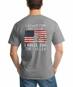 Shirt Patron Brand Mens Clothing Patriotic Stand For Flag Kneel For Fallen Political Protest Mens T Shirt Back Print 23 Shirt Patron Brand Mens Clothing Patriotic Stand For Flag Kneel For Fallen Political Protest Mens T Shirt Back Print