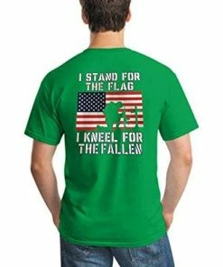 Shirt Patron Brand Mens Clothing Patriotic Stand For Flag Kneel For Fallen Political Protest Mens T Shirt Back Print 27 Shirt Patron Brand Mens Clothing Patriotic Stand For Flag Kneel For Fallen Political Protest Mens T Shirt Back Print