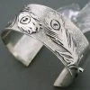Courtneymariejewelry Accessories Peacock Cuff Bracelet - Peacock Jewelry - Silver Wide Cuff Bracelets For Women, Wide Cuff Bracelet - Cuff Silver Bracelets