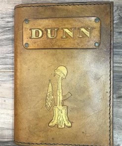 TruthTreasuresMil Leather Journal Cover, Custom Leather Notebook, Personalized Leather Journal, Military Gift, Military Notebook, Mens Journal, Mens Notebook Accessories
