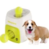 Onlineamericanstore Pets Pet Dog Puppy Interactive Fetch Ball Trainning Baseball Reward Machine Tennis Pet Funny Toys For Small Animals (Ball Included)