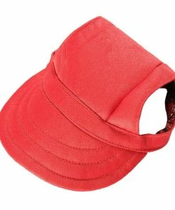 Online American Store Pets Pet Oxford Fabric Hat Sports Baseball Cap With Ear Holes For Small Dogs