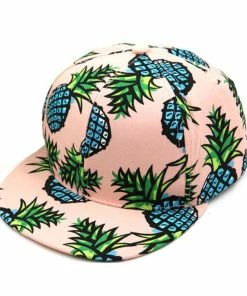 Onlineamericanstore Pineapple Snapback Bboy Hat Adjustable Baseball Cap Hip-hop Hat Unisex