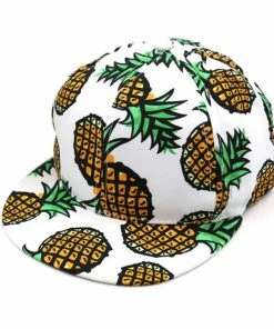 Onlineamericanstore Pineapple Snapback Bboy Hat Adjustable Baseball Cap Hip-hop Hat Unisex