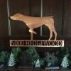 KnoxCNC Pointing Dog Address/Name Sign Pets
