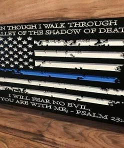 The American Store Police Office Gift, Firefighter Sign, American Flag Thin Blue Line, Fireman, Police Gift, Fireman Gift, Police Wife, Firefighter Wife Concealment Flags