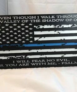 The American Store Police Office Gift, Firefighter Sign, American Flag Thin Blue Line, Fireman, Police Gift, Fireman Gift, Police Wife, Firefighter Wife Concealment Flags