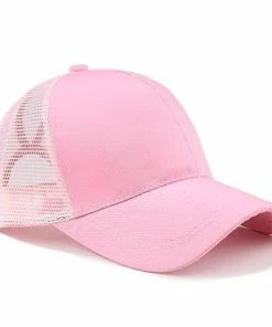 Onlineamericanstore Ponytail Baseball Cap - Assorted Colors 16 Onlineamericanstore Ponytail Baseball Cap - Assorted Colors