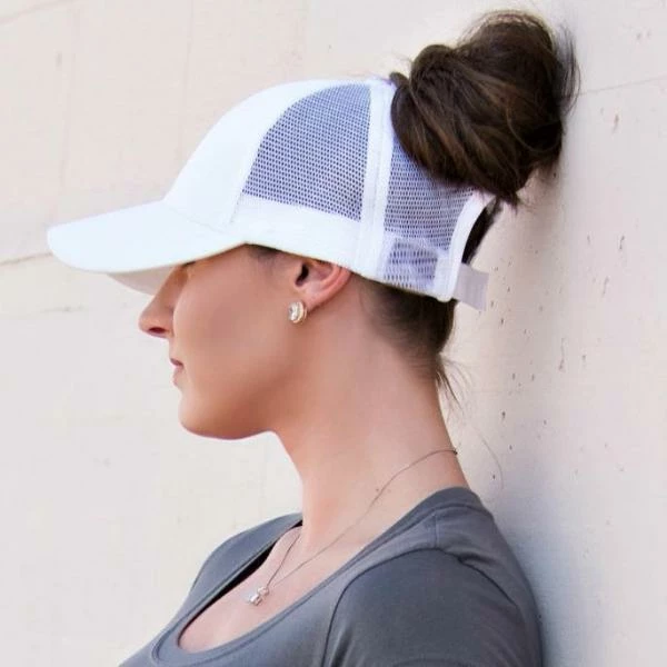 Onlineamericanstore Ponytail Baseball Cap - Assorted Colors 7 Onlineamericanstore Ponytail Baseball Cap - Assorted Colors