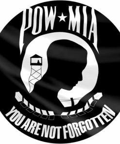 Star Spangled Flags POW MIA Flag 3x5 - 100% Made In USA Using Tough, Long Lasting Nylon Built For Outdoor Or Indoor Use, Double Sided, UV Protected And Featuring Locked Stitches On Hems And Quadruple Stitching On Fly End