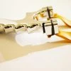 The American Store Powerful Bloodshot CNC Catapult Slingshot In Solid Aluminium. Fitted With Single Or Double Theraband Gold Bands