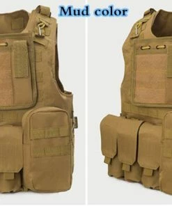 Online American Store Professional Sales USMC Airsoft Tactical Military Molle Combat Assault Plate Carrier Vest Tactical Vest 10 Colors CS Clothing