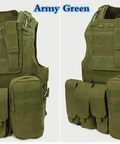 Online American Store Professional Sales USMC Airsoft Tactical Military Molle Combat Assault Plate Carrier Vest Tactical Vest 10 Colors CS Clothing