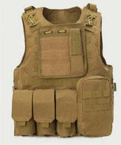 Online American Store Professional Sales USMC Airsoft Tactical Military Molle Combat Assault Plate Carrier Vest Tactical Vest 10 Colors CS Clothing