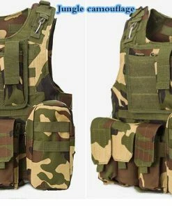 Online American Store Professional Sales USMC Airsoft Tactical Military Molle Combat Assault Plate Carrier Vest Tactical Vest 10 Colors CS Clothing