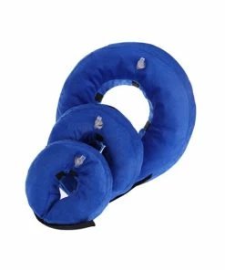 Onlineamericanstore Protective Inflatable Collar Pet Cone E-Collar Soft Pet Recovery Collar Pets