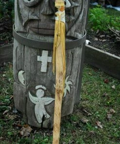 HollyHawkDesigns Native American Collection Rain Stick,Tribal Rain Stick,40