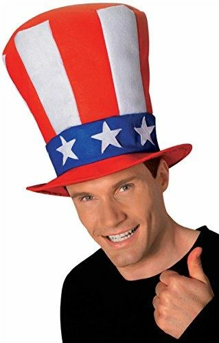 Onlineamericanstore Rubie's Costume Co Men's Uncle Sam Stovepipe Hat 3 Onlineamericanstore Rubie's Costume Co Men's Uncle Sam Stovepipe Hat