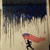 OnceUponACrayon Running For America Melted Crayon Painting 1 OnceUponACrayon Running For America Melted Crayon Painting