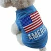 Shenzhen Love Home Wholesale Co., Ltd Pets Rush Sale!American Flag Cute Pet Vest Clothing Small Puppy Costume Summer Apparel Ropa De Verano Para Perros Pet Cat Dog Clothes