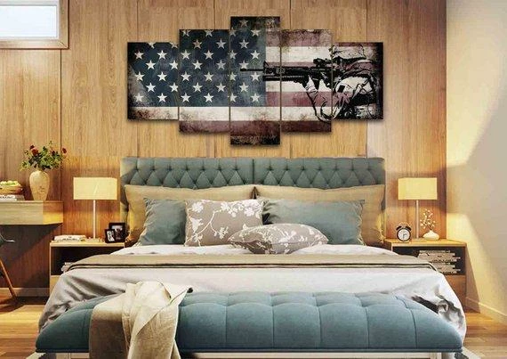 EdgyPatriots Rustic American Flag With Soldiers #1 - Army Rangers- Military Art- Patriotic Wall Art- Navy Seals- Army Wall Decor- US Marines- Canvas 4 EdgyPatriots Rustic American Flag With Soldiers #1 - Army Rangers- Military Art- Patriotic Wall Art- Navy Seals- Army Wall Decor- US Marines- Canvas
