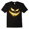 FredGreeneDesign Scary Pumpkin Halloween Shirt Halloween Clothing