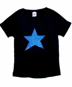 ShopLoveAndBambii Sequin Star 4th Of July Shirt Women. American Flag Tee. Sequin Star TShirt. USA America Red White Blue. Fourth Of July Shirt Patriotic