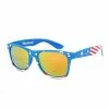 Shaderz Classic Eyewear Retro 80's American USA Flag Blue Frame Sunglasses Clothing Accessories 2 Shaderz Classic Eyewear Retro 80's American USA Flag Blue Frame Sunglasses Clothing Accessories