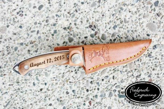 The American Store Military Clothing & Accessories SHIPS FAST, Christmas Gifts For Men, Christmas Gifts For Dad, Personalized Hunting Knife, Custom Engraved Fixed Blade Hunting Knife, KNV-105 5 The American Store Military Clothing & Accessories SHIPS FAST, Christmas Gifts For Men, Christmas Gifts For Dad, Personalized Hunting Knife, Custom Engraved Fixed Blade Hunting Knife, KNV-105