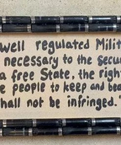 ReadyAimCraft Shotgun Shell Second Amendment Sign Military Clothing & Accessories