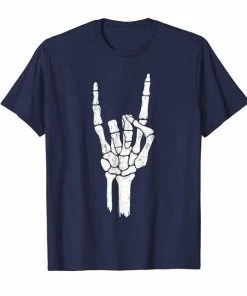 FredGreeneDesign Skeleton Hand Halloween T-Shirt