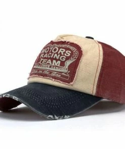 Onlineamericanstore Snapback New Unisex Baseball Cap Cotton Adjustable Motorcycle Cap Edge Grinding Do Old Hat Hip Hop Cap Flat Bone Feminino