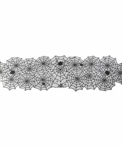 Growing House Store Spider Web Net Black Lace Halloween Easter Festival Tablecloth For Parties Event Decor, & Dinner Halloween Decoration