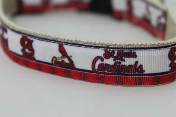 Collarswithcolor St Louis Cardinals Hemp Dog Collar Or Leash Pets 3 Collarswithcolor St Louis Cardinals Hemp Dog Collar Or Leash Pets