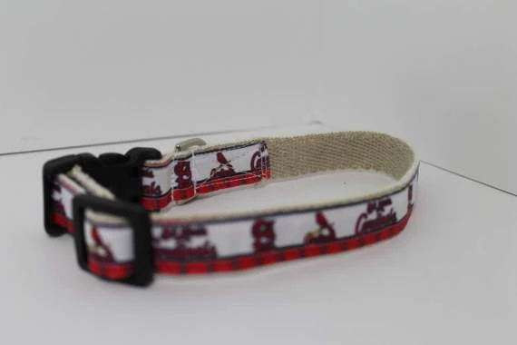 Collarswithcolor St Louis Cardinals Hemp Dog Collar Or Leash Pets 5 Collarswithcolor St Louis Cardinals Hemp Dog Collar Or Leash Pets