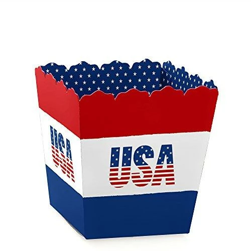 The American Store Patriotic Theme Party Supplies Stars & Stripes - Party Mini Favor Boxes - Labor Day USA Patriotic Party Treat Candy Boxes - Set Of 12 3 The American Store Patriotic Theme Party Supplies Stars & Stripes - Party Mini Favor Boxes - Labor Day USA Patriotic Party Treat Candy Boxes - Set Of 12