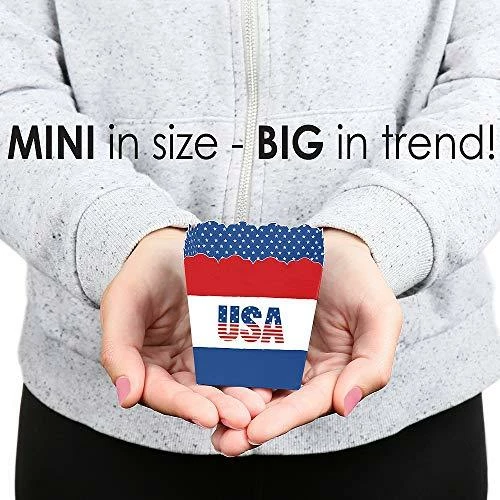 The American Store Patriotic Theme Party Supplies Stars & Stripes - Party Mini Favor Boxes - Labor Day USA Patriotic Party Treat Candy Boxes - Set Of 12 6 The American Store Patriotic Theme Party Supplies Stars & Stripes - Party Mini Favor Boxes - Labor Day USA Patriotic Party Treat Candy Boxes - Set Of 12