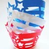 YourlittleCupcake Stars And Stripes Cupcake Wrappers In Your Choice Of Color Qty 12 By Your Little Cupcake Accessories
