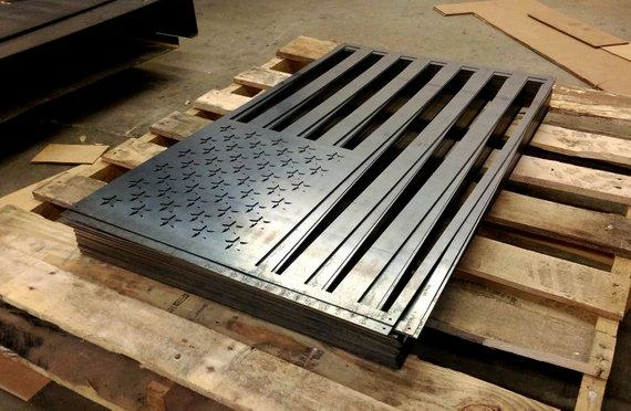 The American Store Flags & Banner Steel American Flag + Made In The USA With American Steel Metal For Interior And Exterior Use 4 The American Store Flags & Banner Steel American Flag + Made In The USA With American Steel Metal For Interior And Exterior Use