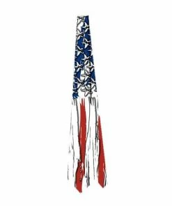 PlanetMeTee Styled American Flag - Patriotic Sublimated Ties
