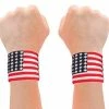 Costume Adventure Clothing Accessories American Flag Sweatband Team USA Sweatband American Apparel Sweatband.