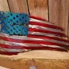 The American Store Tattered And Torn American Flag Metal Art. Aluminum. Do Not Buy A Steel One, It Will Rust. Available In Both Painted And Unpainted Flags & Banner 2 The American Store Tattered And Torn American Flag Metal Art. Aluminum. Do Not Buy A Steel One, It Will Rust. Available In Both Painted And Unpainted Flags & Banner