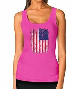 Onlineamericanstore TeeStars 4th Of July Vintage Distressed USA Flag Racerback Women's Tank Top Women Clothing 21 Onlineamericanstore TeeStars 4th Of July Vintage Distressed USA Flag Racerback Women's Tank Top Women Clothing