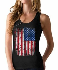 Onlineamericanstore TeeStars 4th Of July Vintage Distressed USA Flag Racerback Women's Tank Top Women Clothing 22 Onlineamericanstore TeeStars 4th Of July Vintage Distressed USA Flag Racerback Women's Tank Top Women Clothing