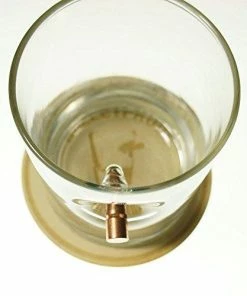 Ben Shot USA Casual Glasses The Original BenShot Bullet Rocks Glass With Real Bullet 0.308 Made In The USA
